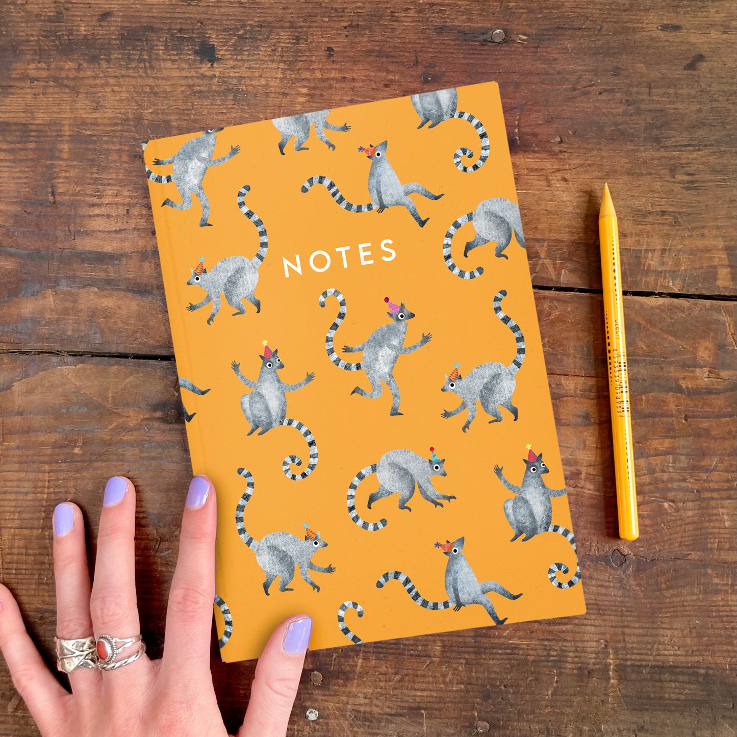 A5 Lemur Notebook image 1