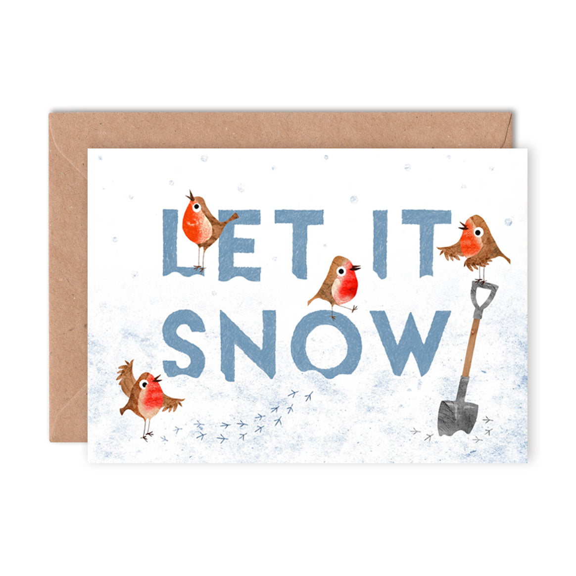 Let it Snow Greetings Card image 0