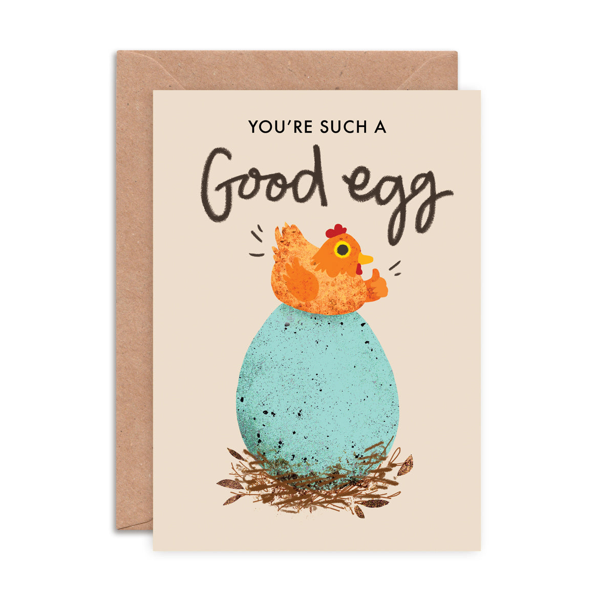 Good Egg Greeting Card