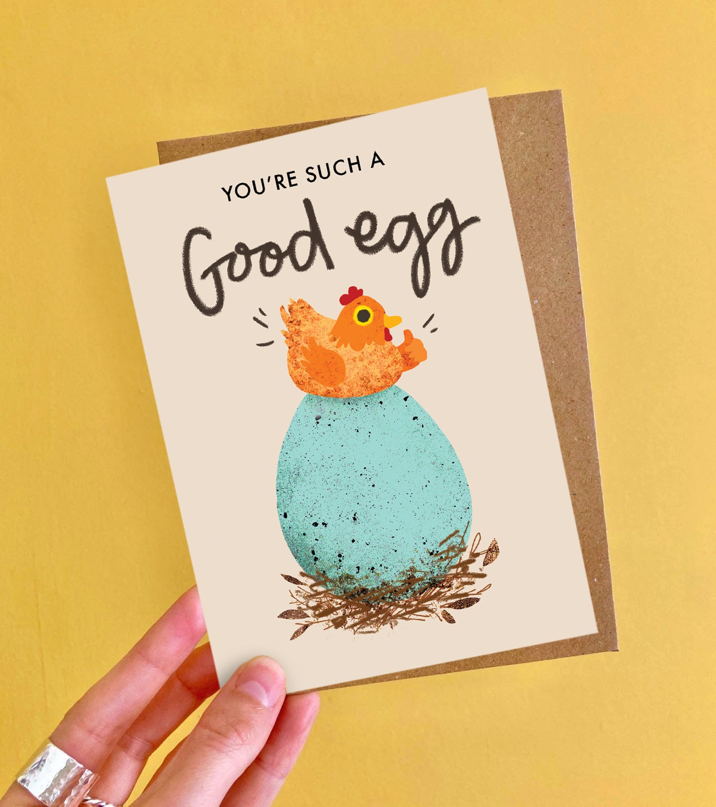 Good Egg Greeting Card