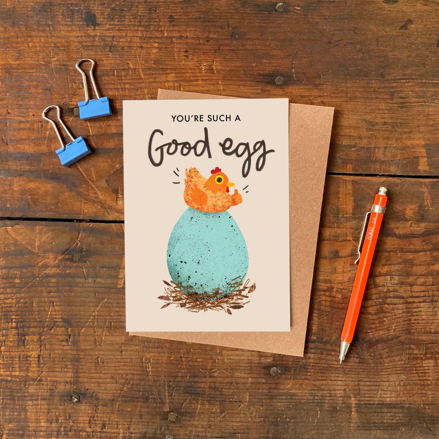 Good Egg Greeting Card