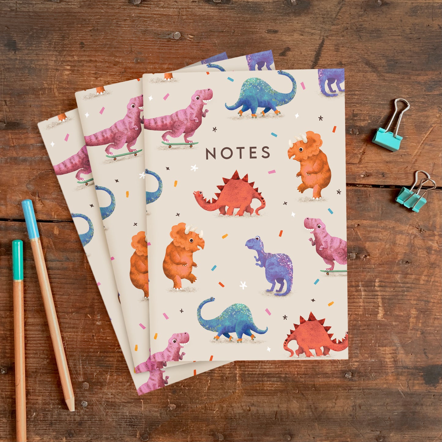 A5 Dinosaur Notebook image 1