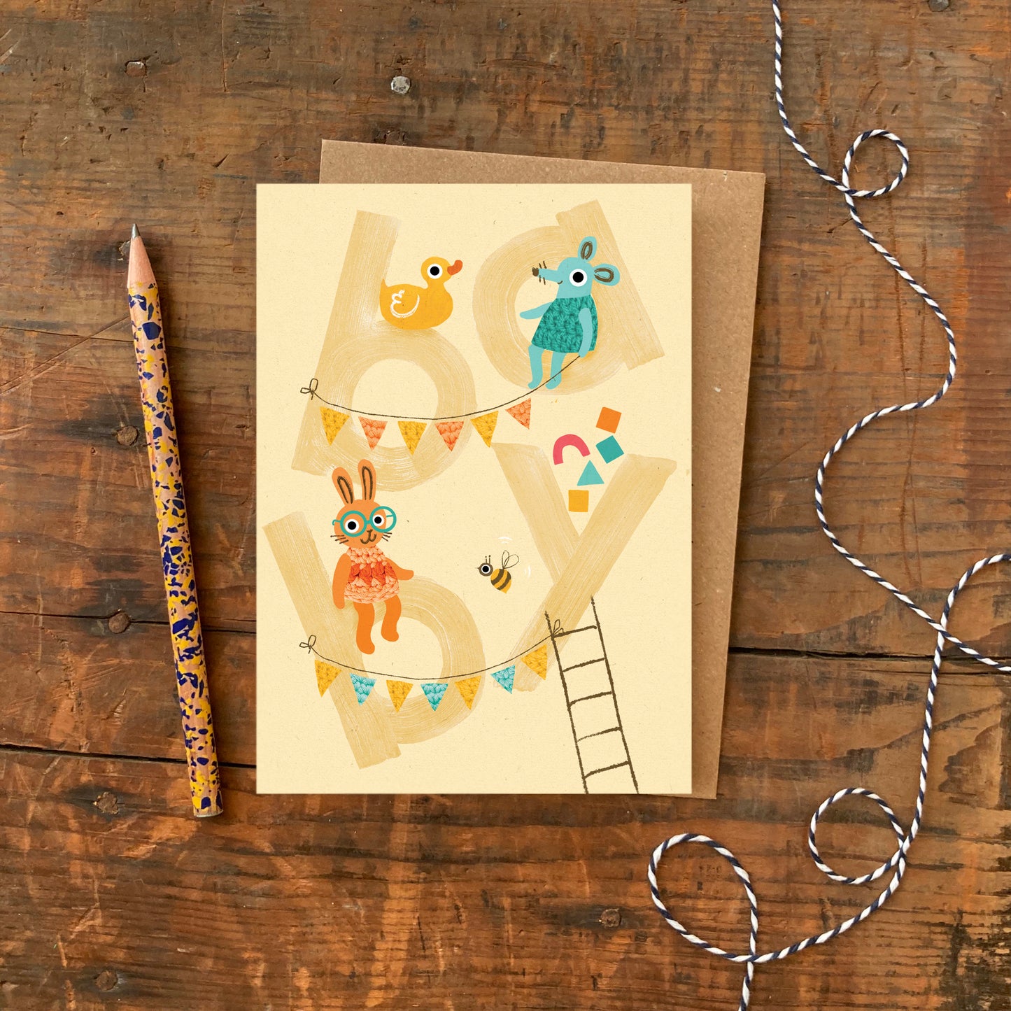 Baby Toys Greeting Card image 1