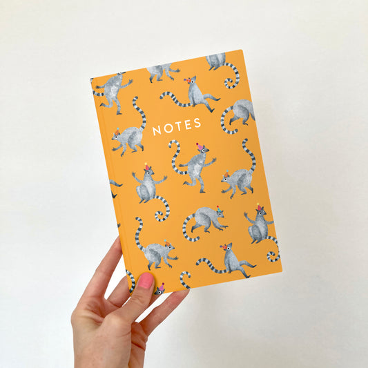 A5 Lemur Notebook image 0