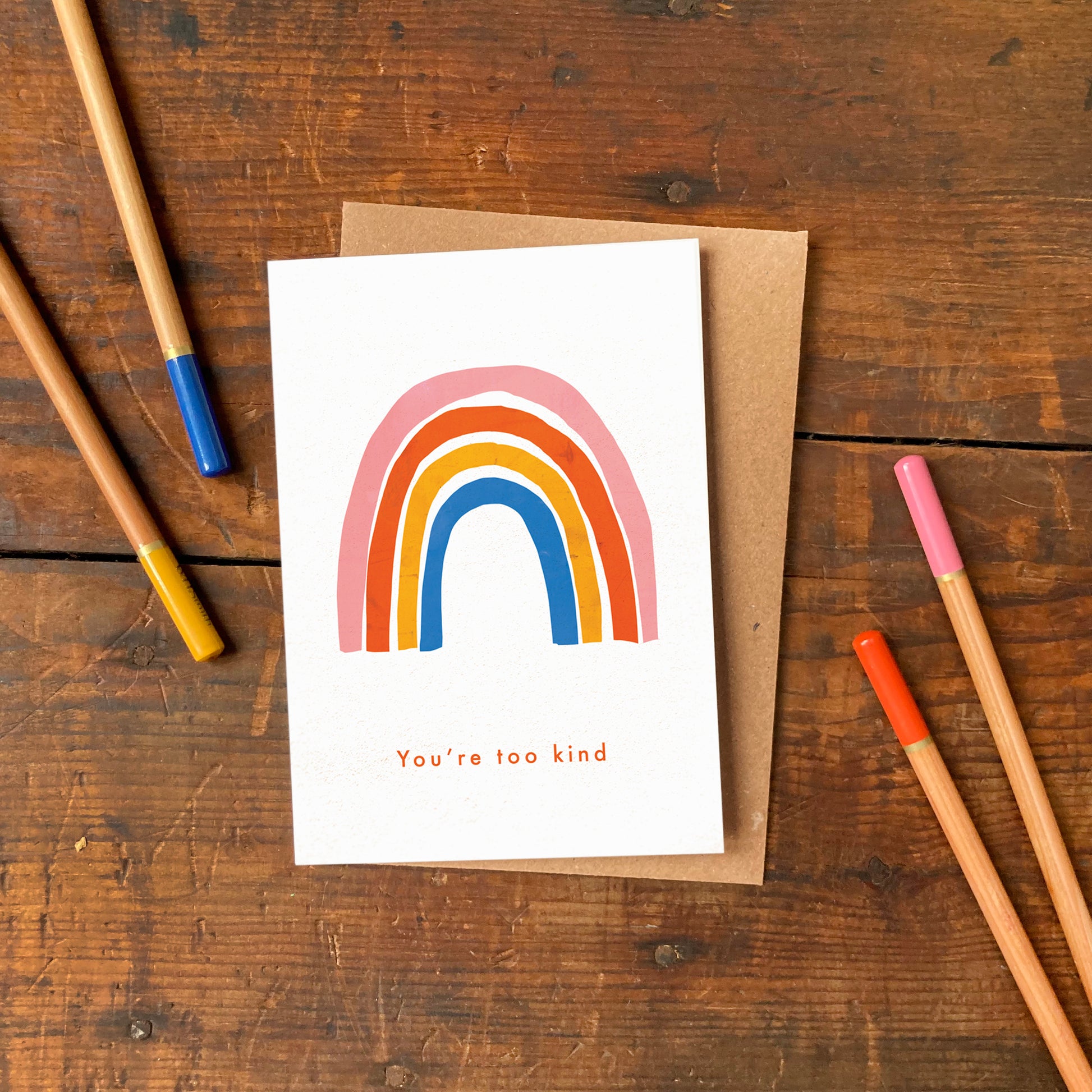 'You're Too Kind' Greeting Card image 1