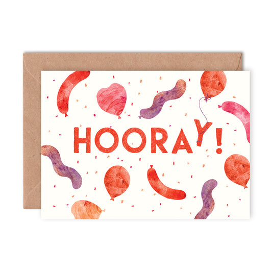 Hooray Greetings Greetings Card image 0