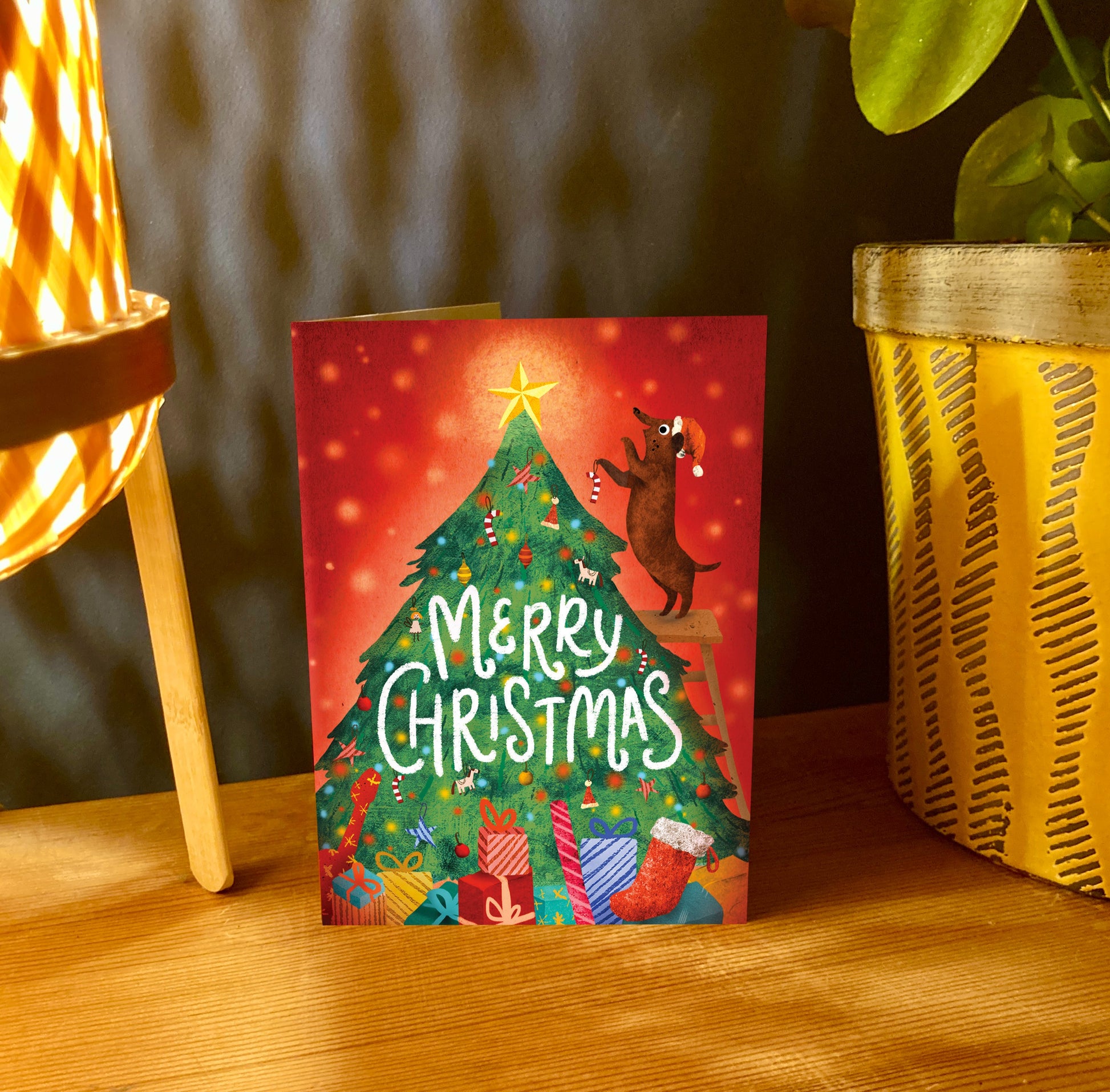 Christmas Tree Greeting Card image 1