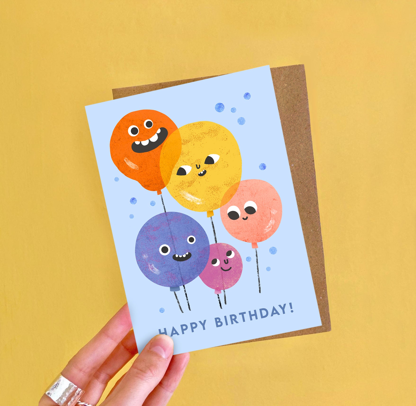 Funny Faces Birthday Cards- Multipack of 6 Cards image 7