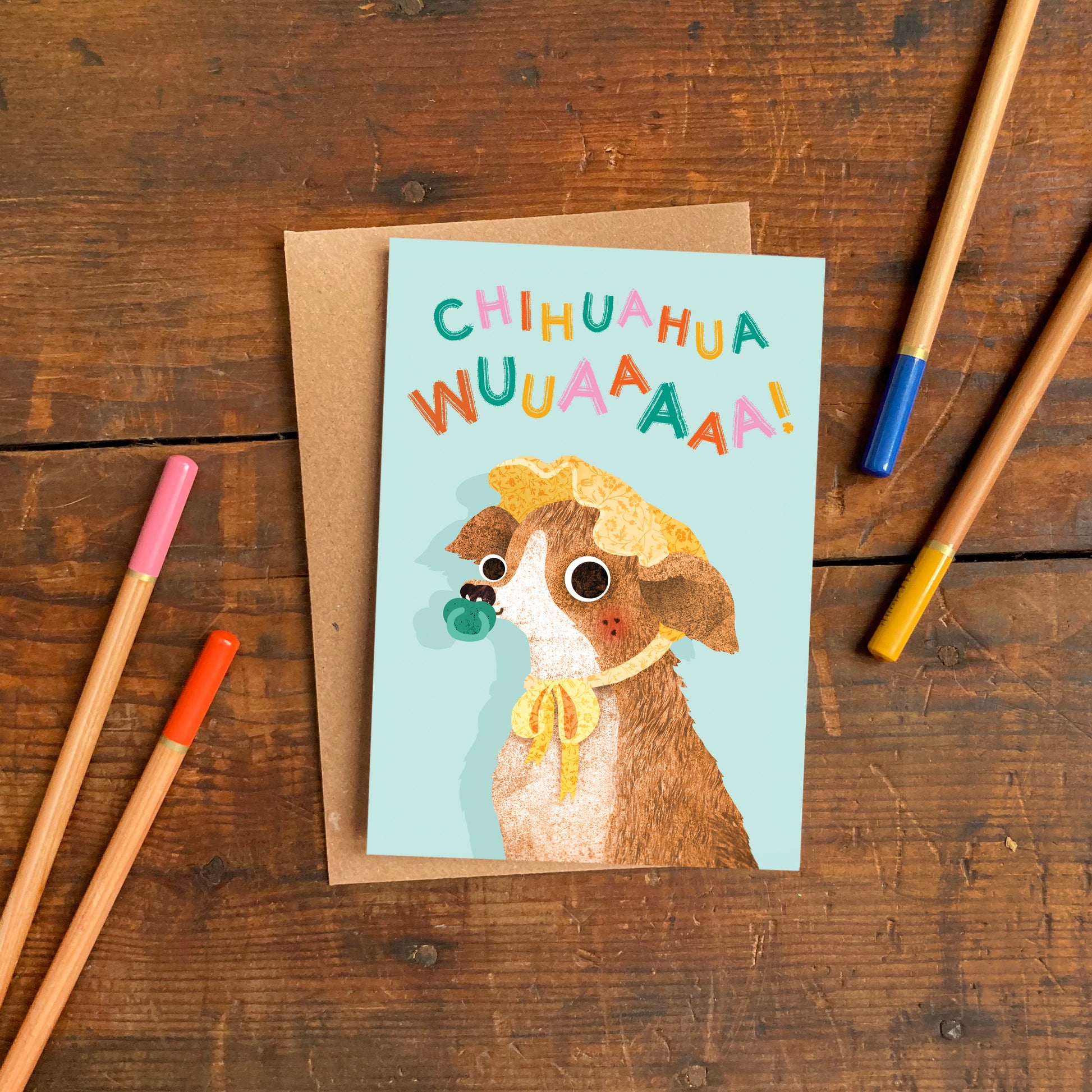 Chihuahua Whuaa Greeting Card image 3