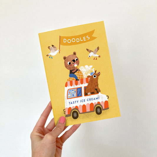 A5 Ice Cream Notebook image 0