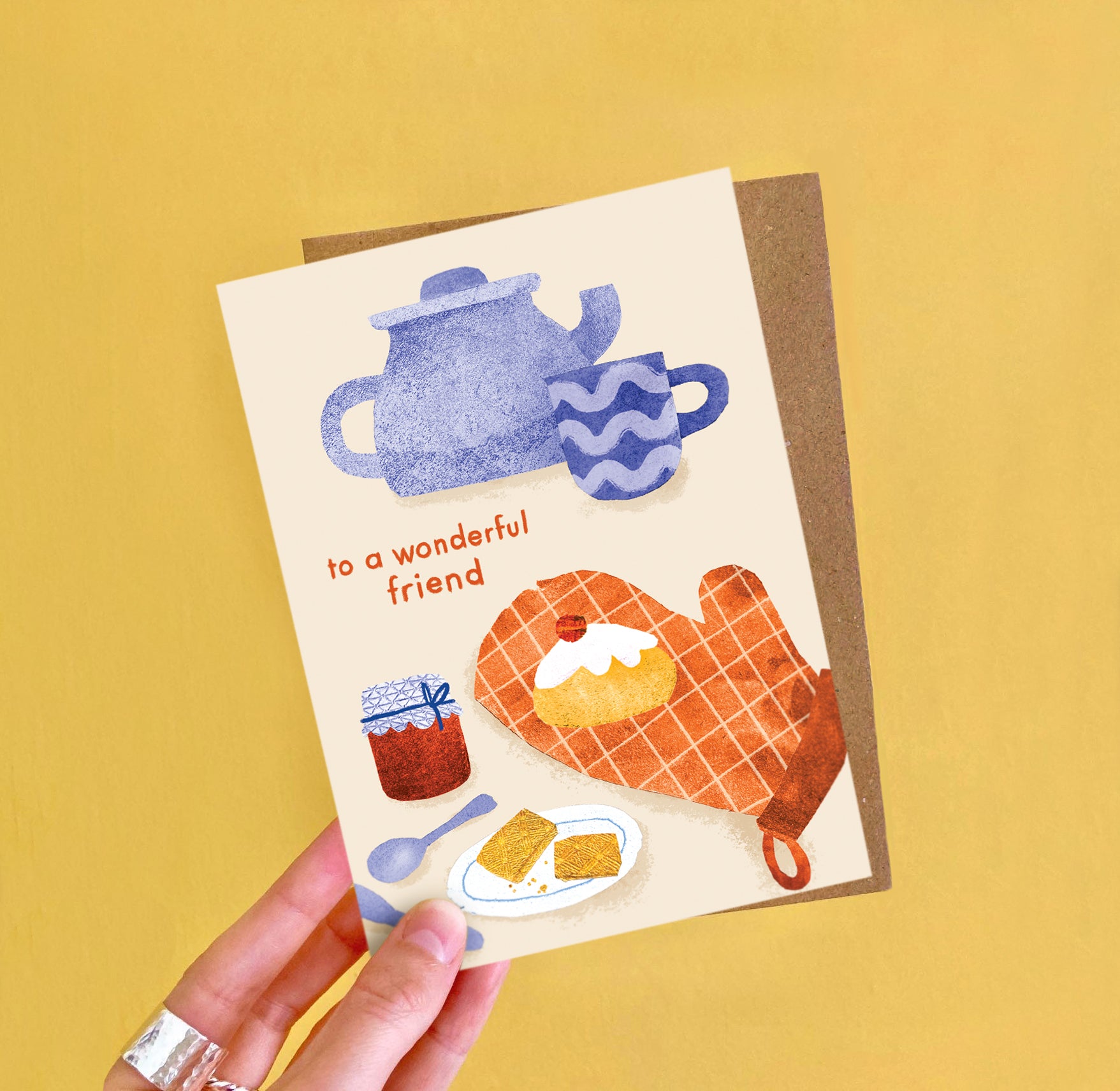 Wonderful Friend Greeting Card image 1