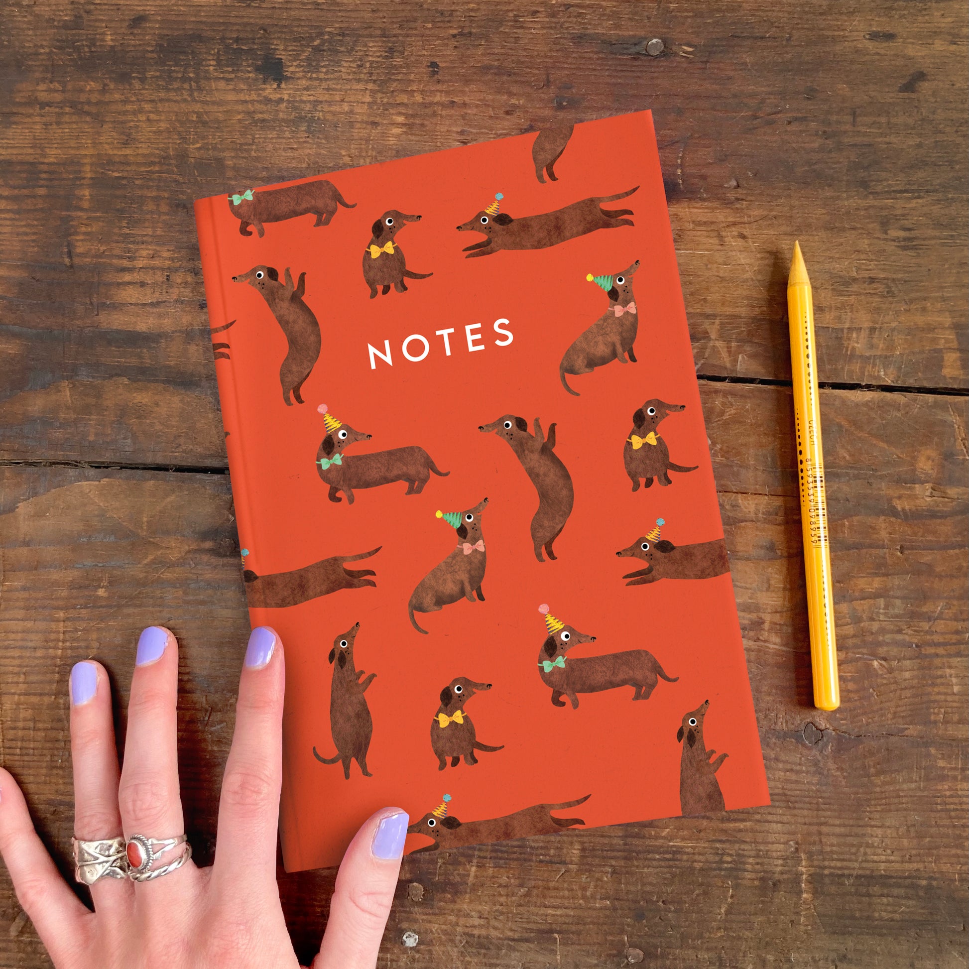 A5 Sausage Dog Notebook image 1