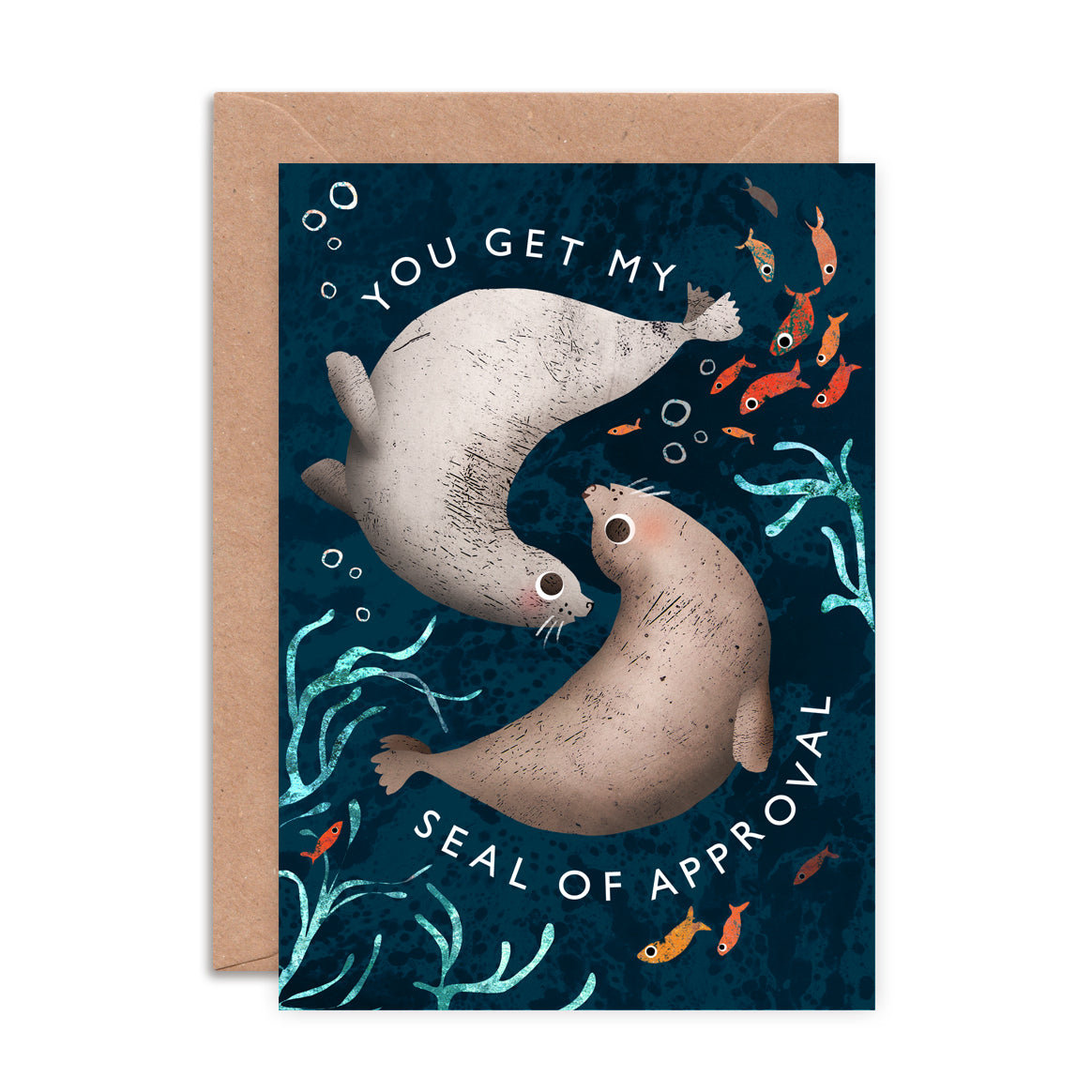 Seal of Approval Greeting Card image 0