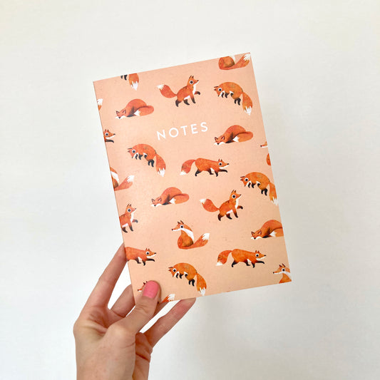 A5 Fox Notebook image 0