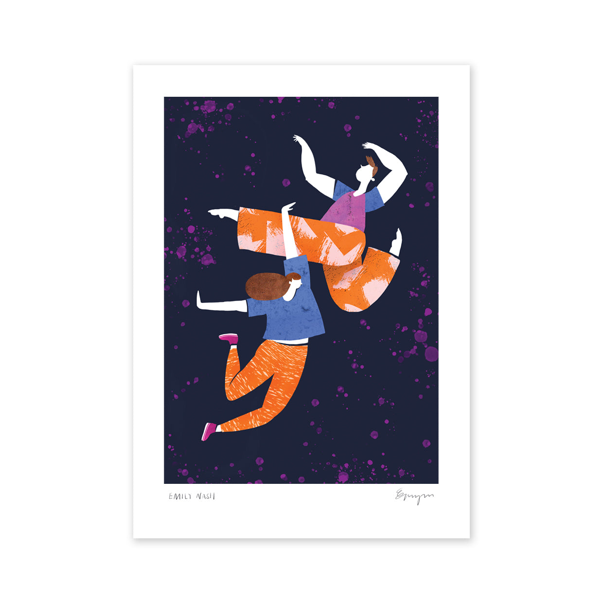 'Break Prancing' A4 Art Print image 4