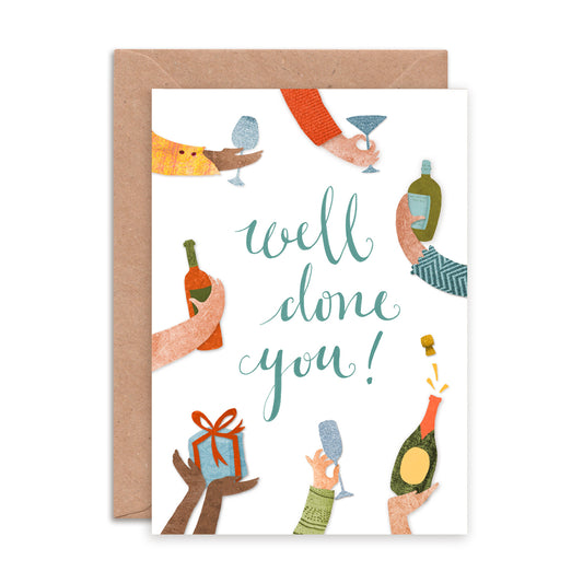 Well Done You Greetings Card image 0