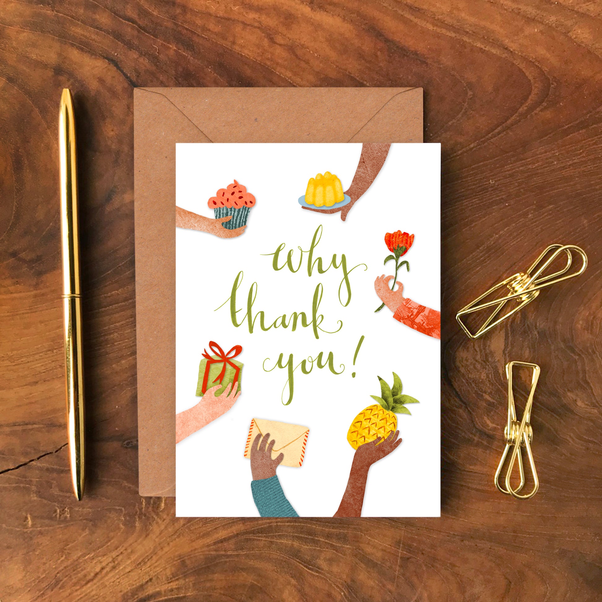 Why Thank You Greetings Card image 1