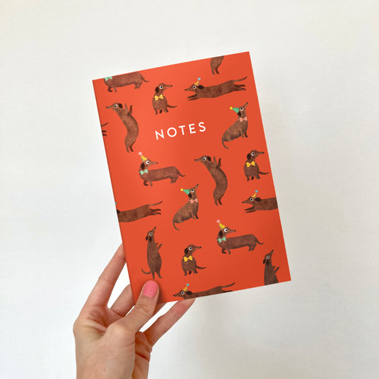 A5 Sausage Dog Notebook image 0