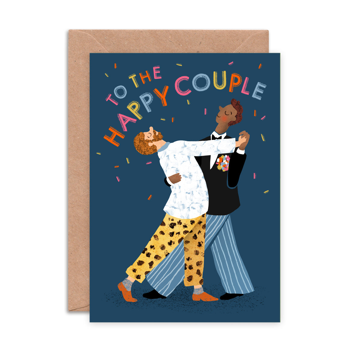 Happy Couple (MM) Greeting Card image 0