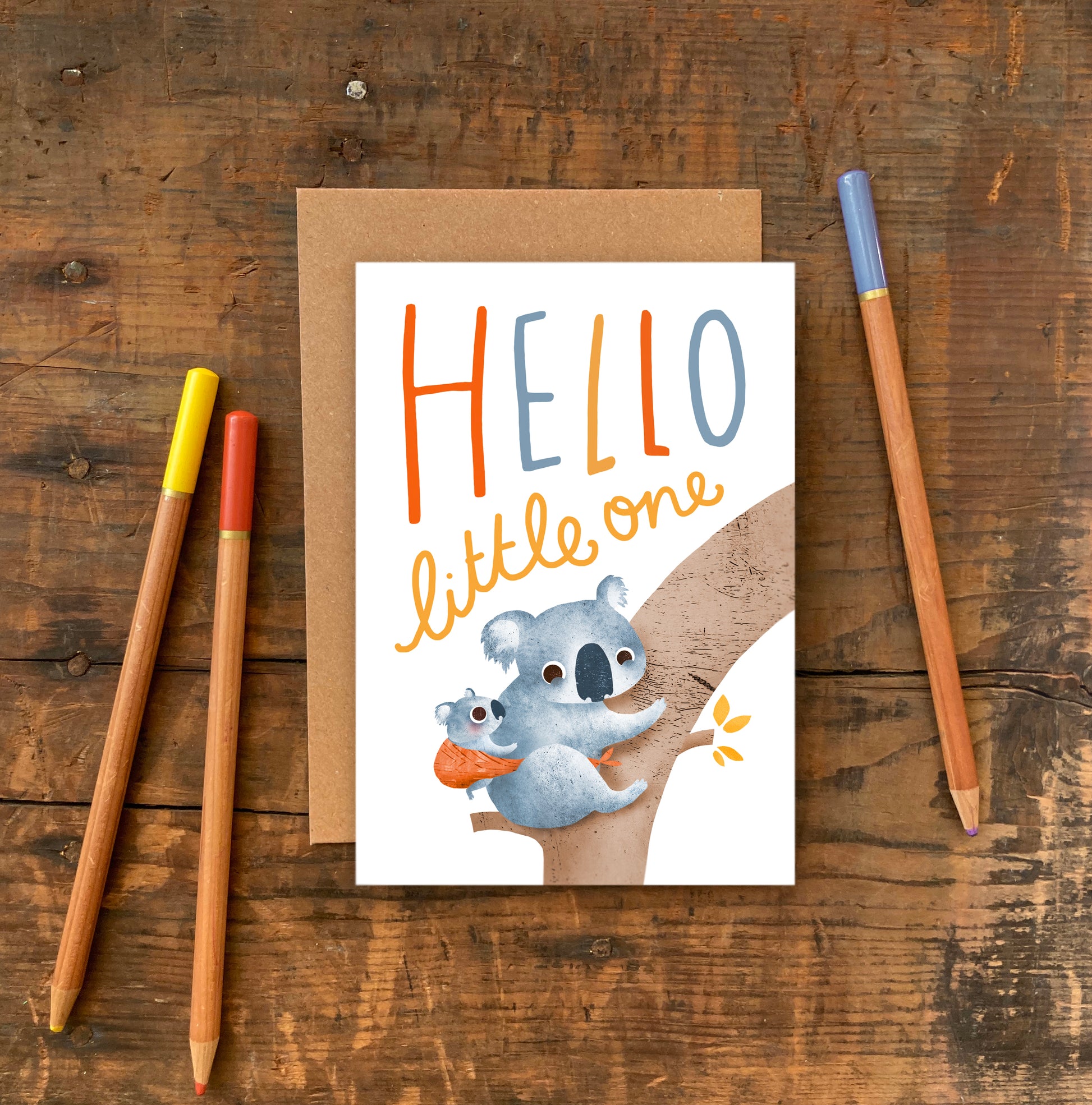 Hello Little One Greeting Card image 1
