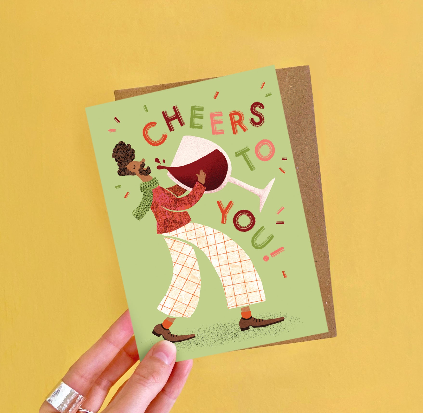 Cheers to You Greeting Card image 1