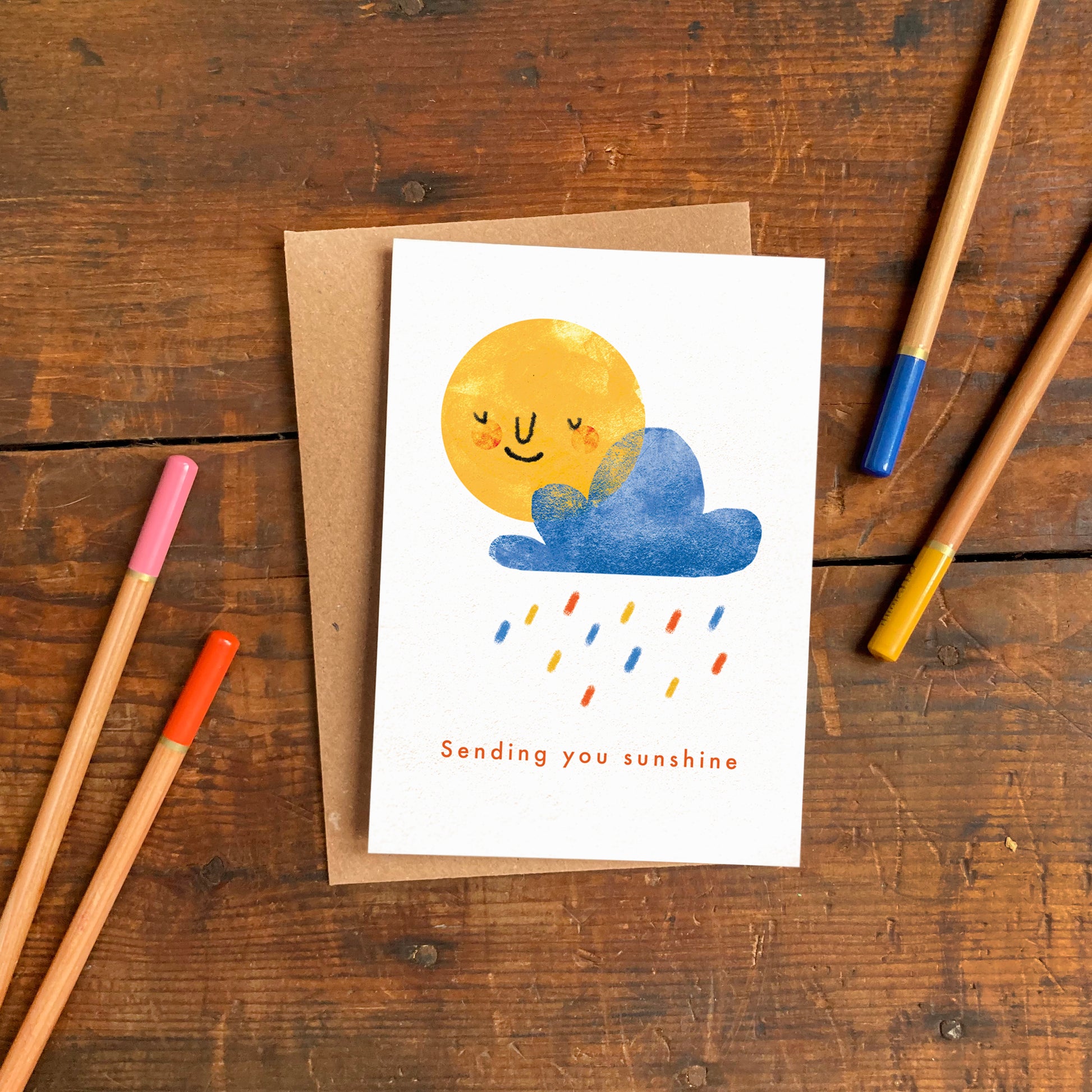 'Sending You Sunshine' Greeting Card image 1