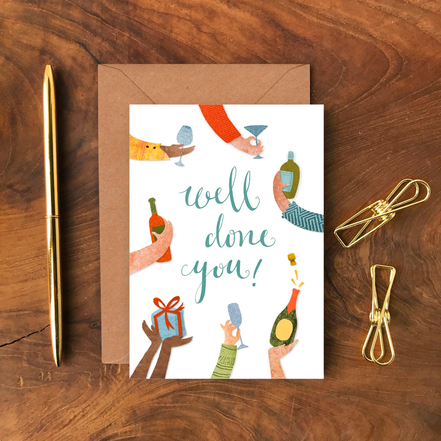 Well Done You Greetings Card image 1