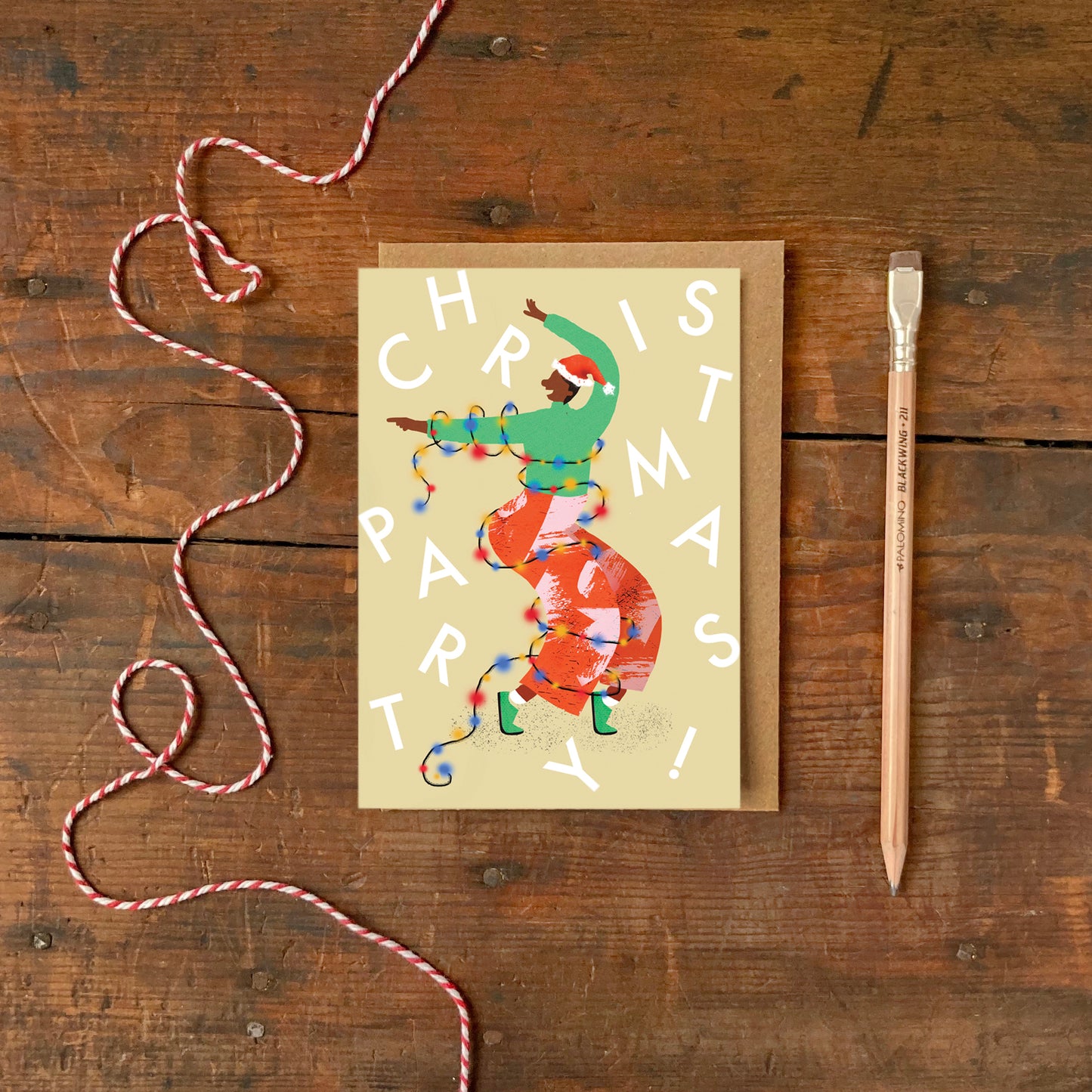 Christmas Party Greeting Cards- Multipack of 8 image 3
