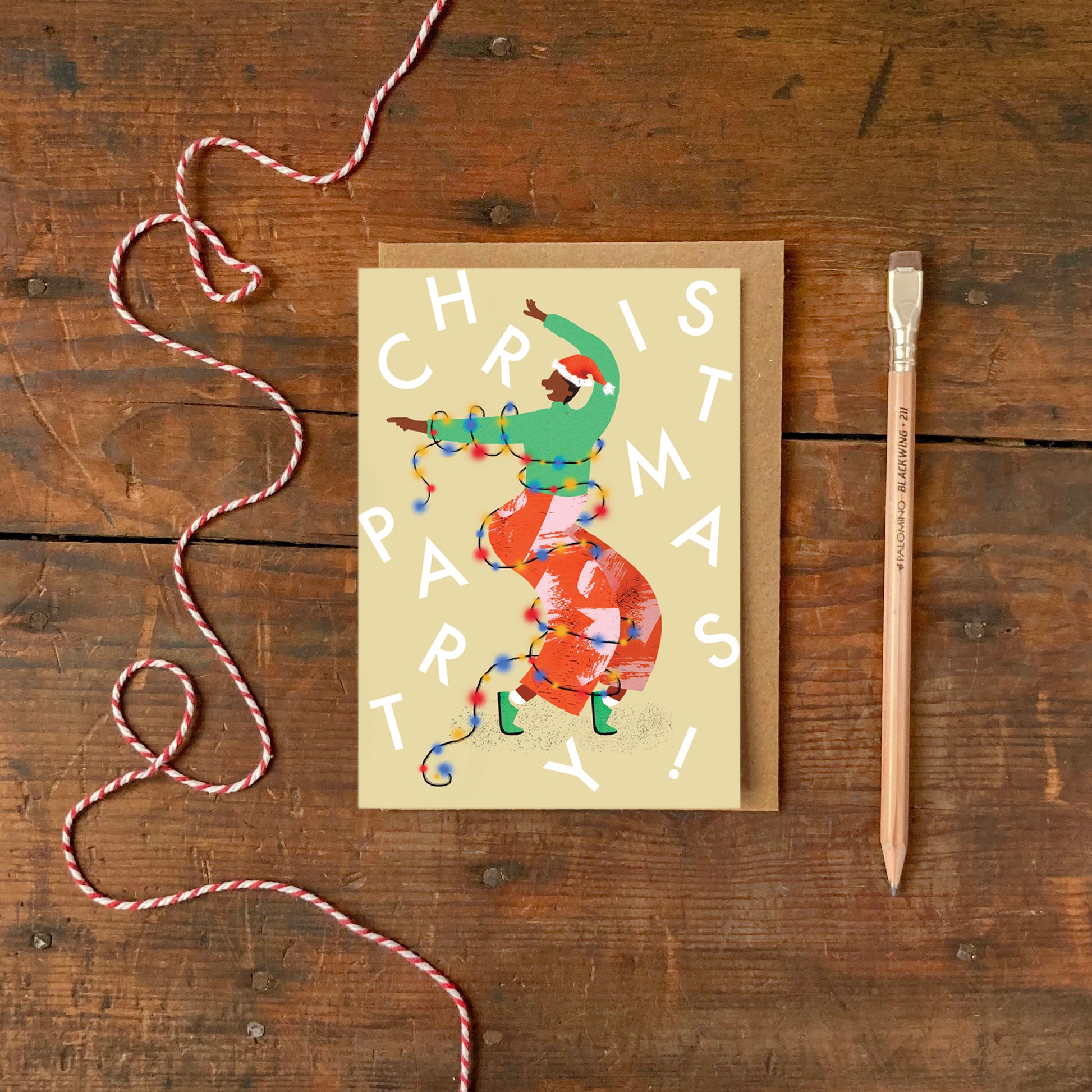Christmas Party Greeting Cards- Multipack of 8 image 3