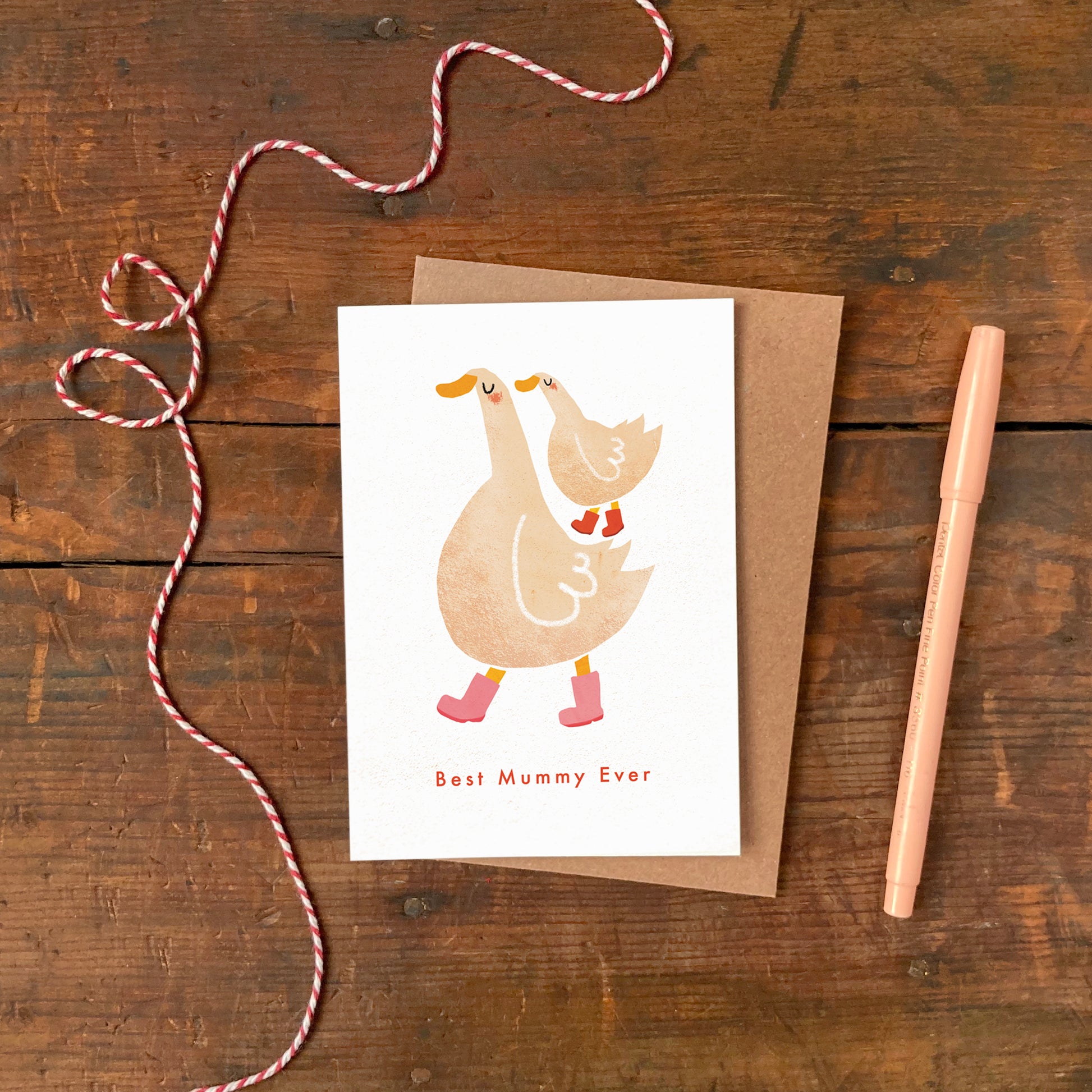 'Best Mummy Ever' Greeting Card image 1