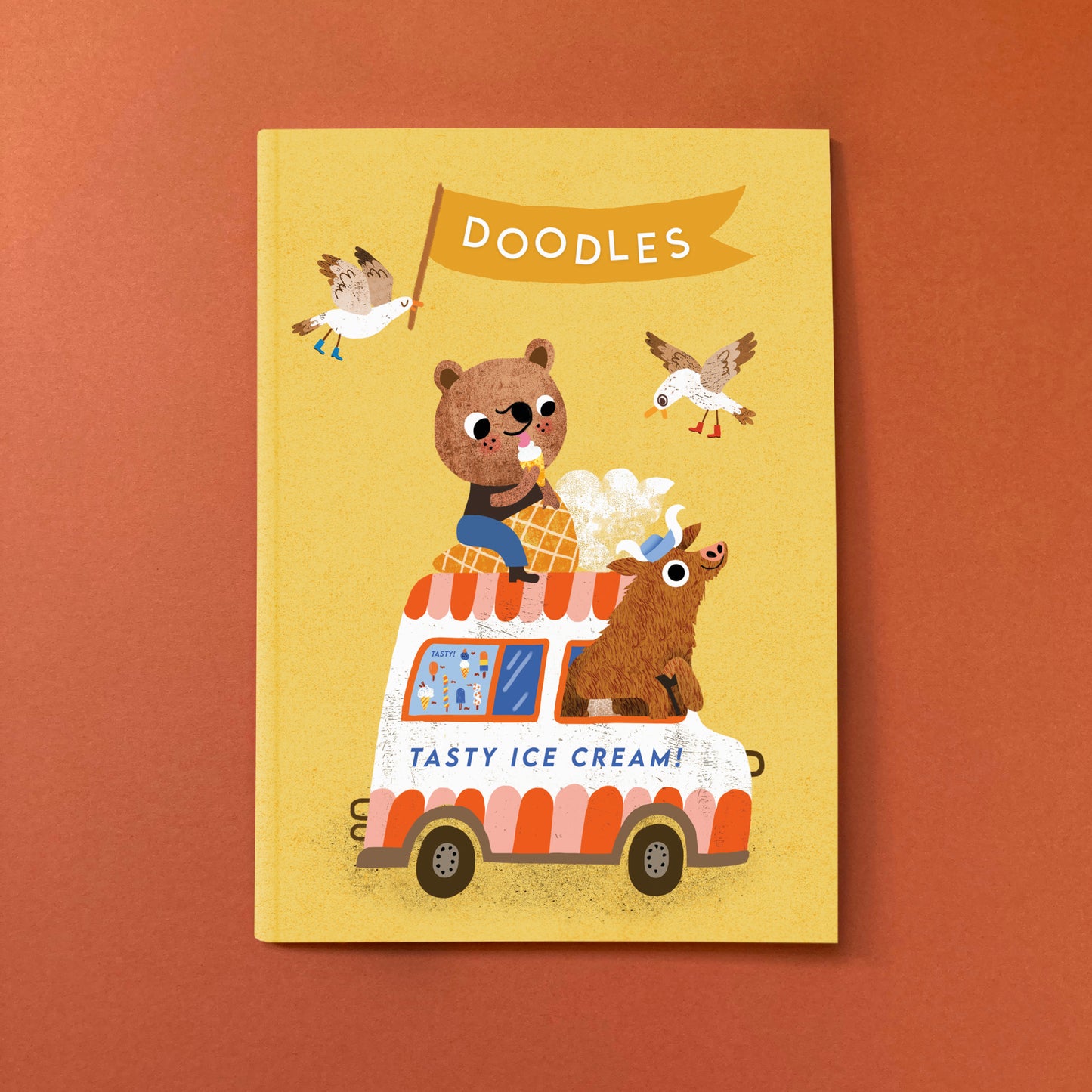 A5 Ice Cream Notebook image 1