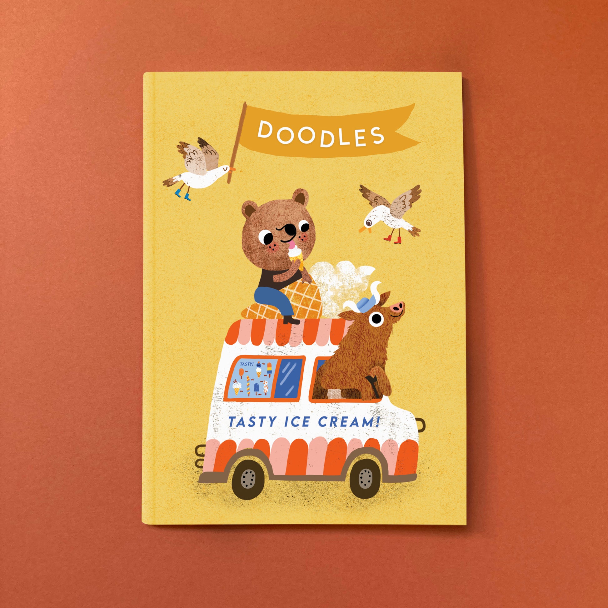 A5 Ice Cream Notebook image 1