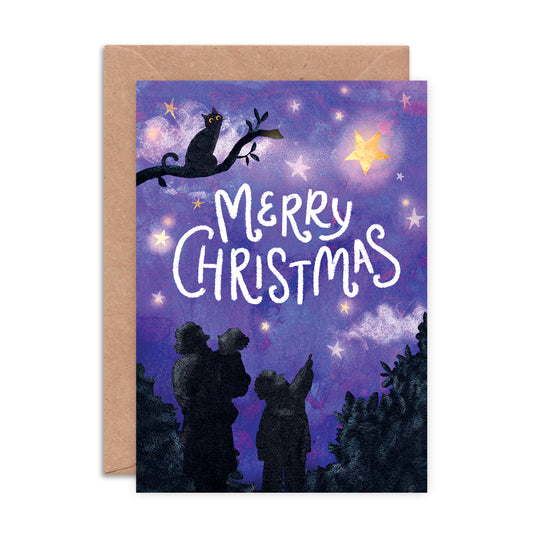 Christmas Star Greeting Card image 0