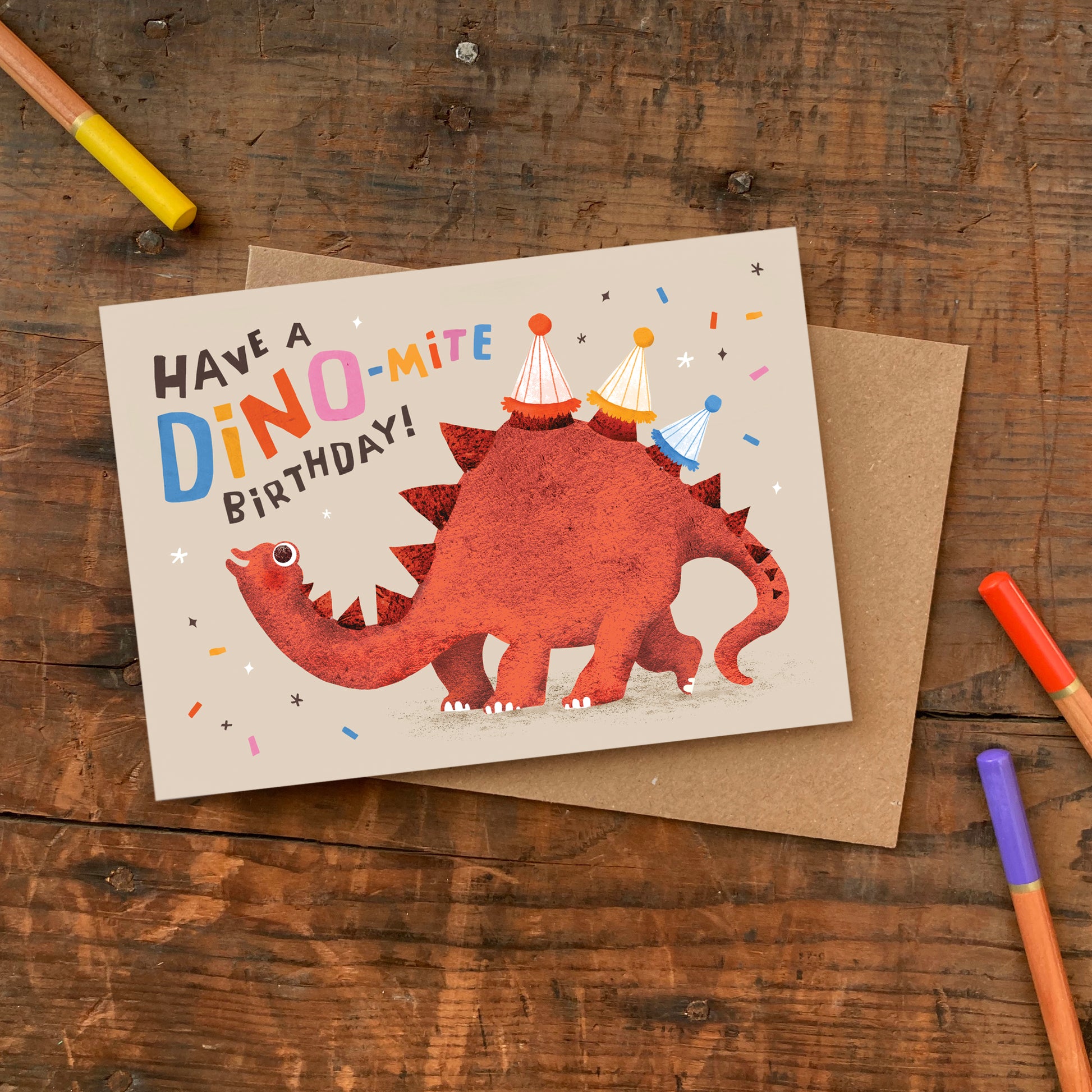 Dino-mite Birthday Card image 1