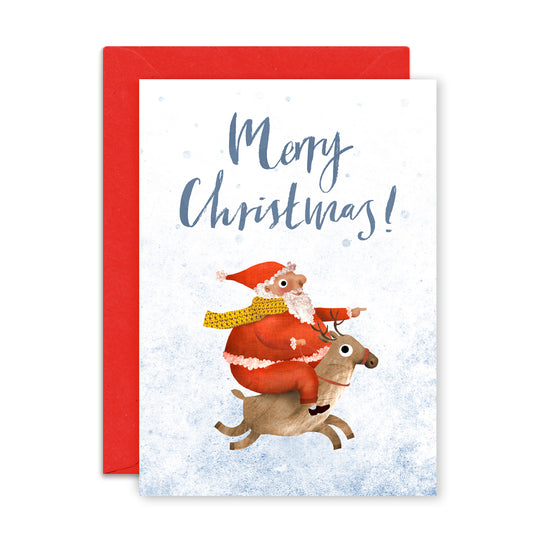 Father Christmas Greetings Card image 0