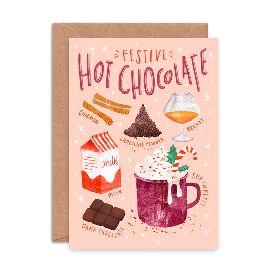 Hot Chocolate Christmas Card image 0