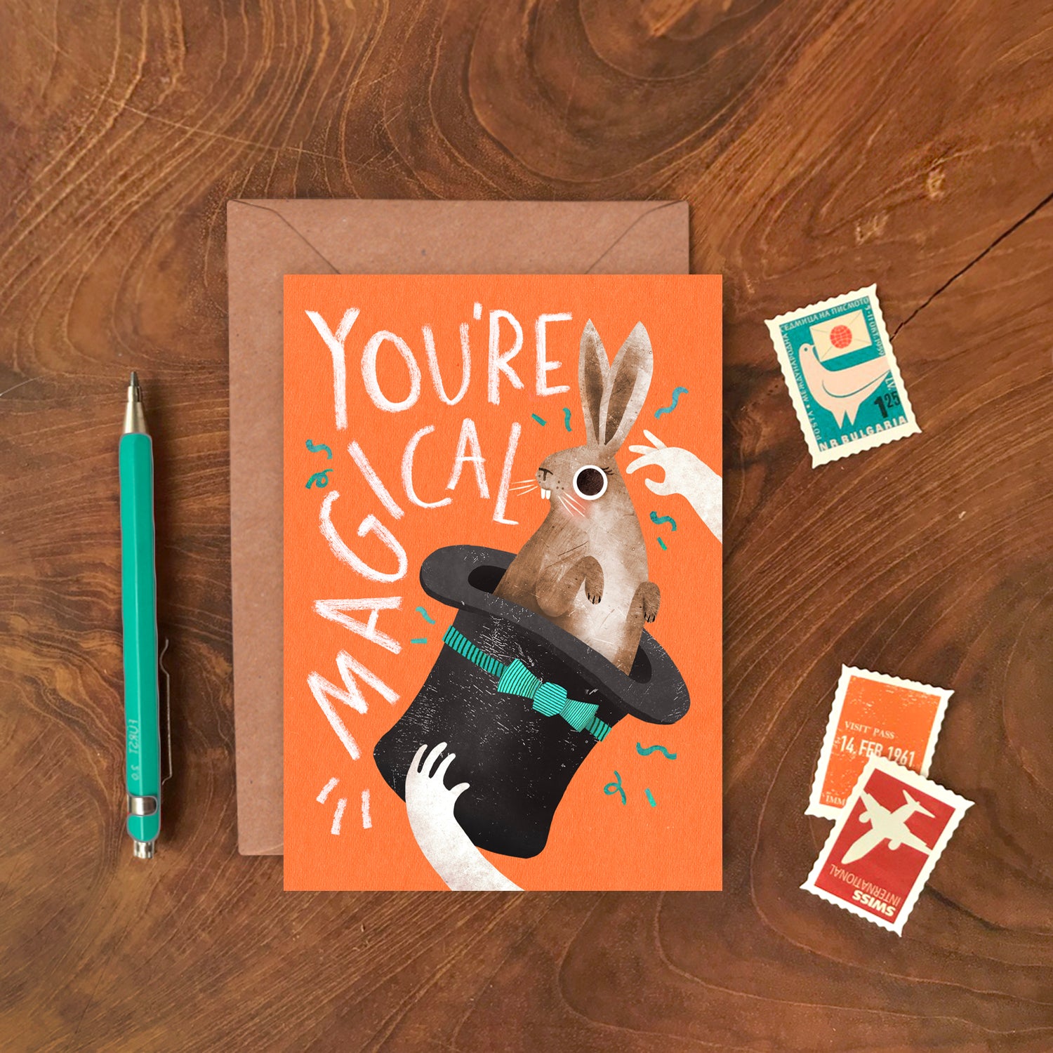 You’re Magical Rabbit Greeting Card image 1
