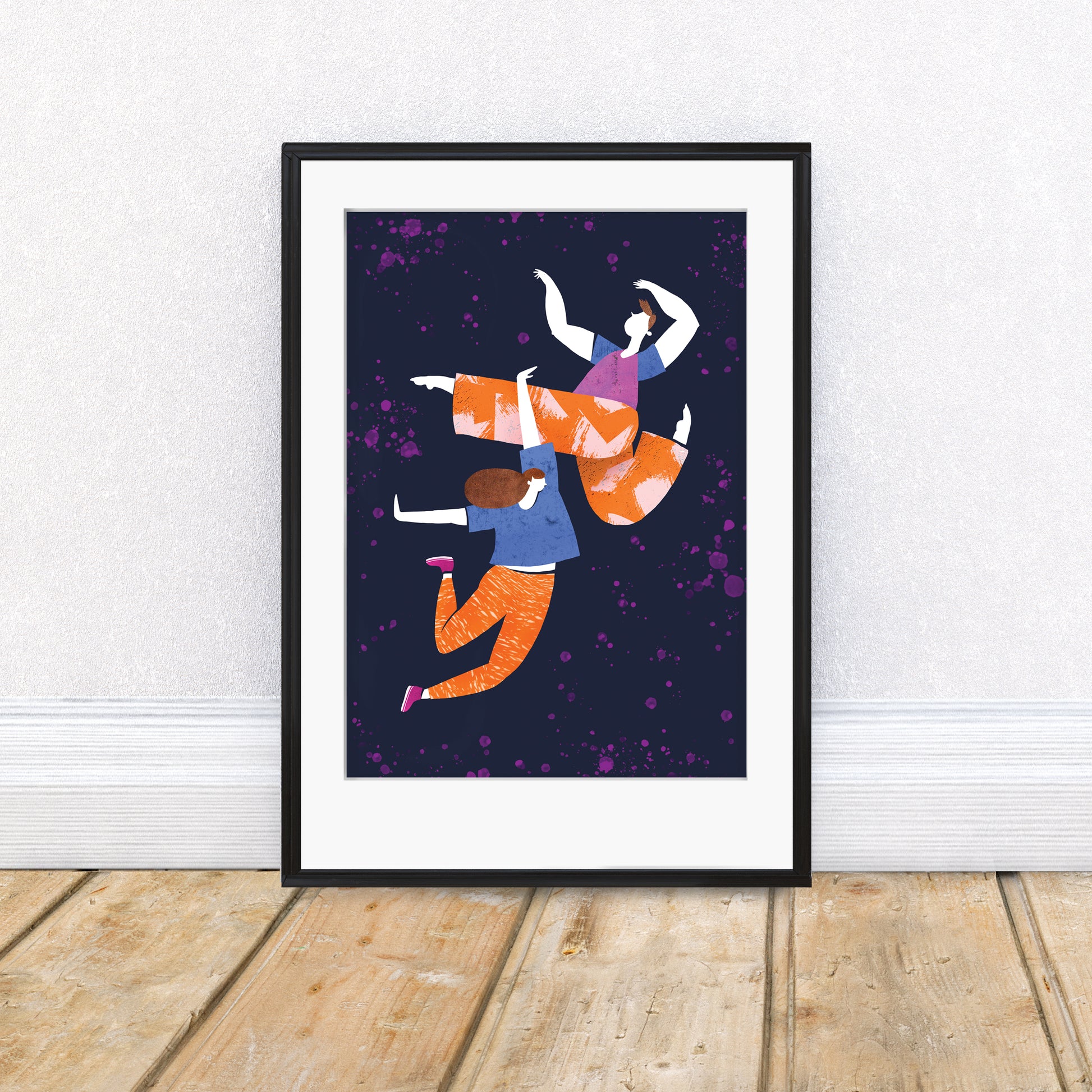 'Break Prancing' A4 Art Print image 0