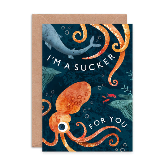 Sucker For You Greeting Cards image 0