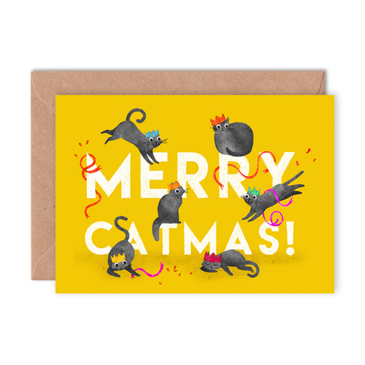 Merry Catmas Christmas Card image 0