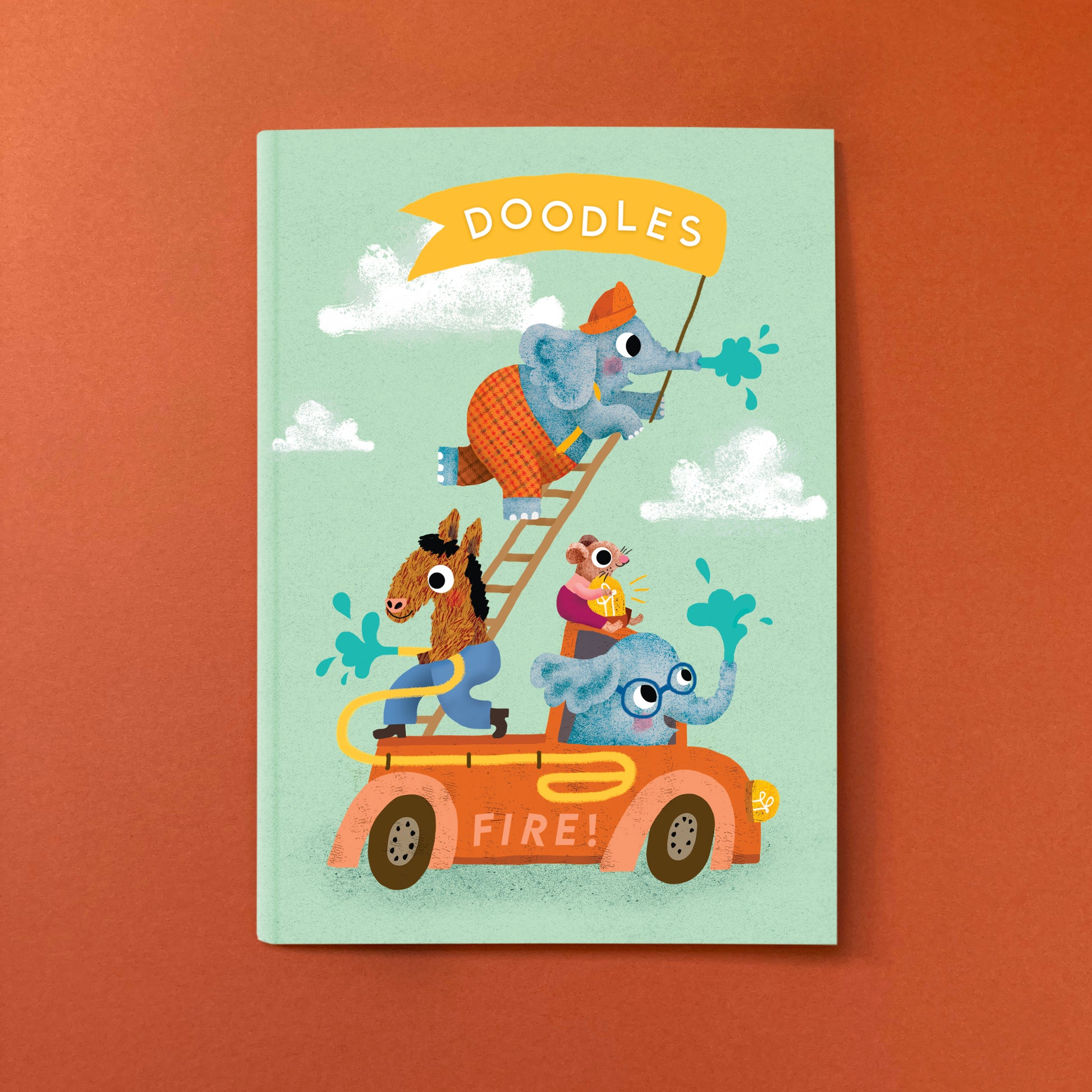 A5 Fire Engine Notebook image 1