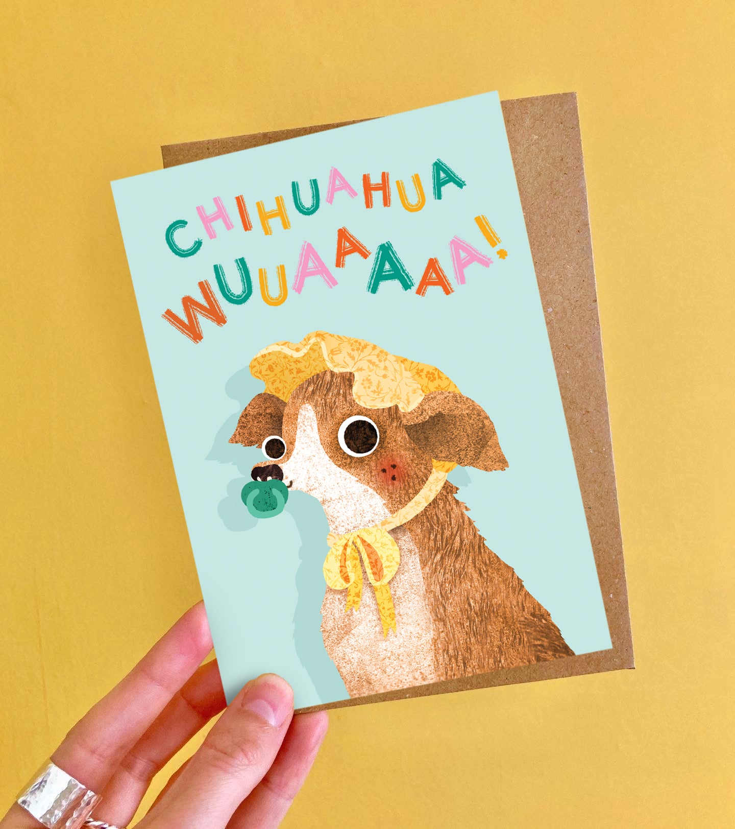 Chihuahua Whuaa Greeting Card image 1