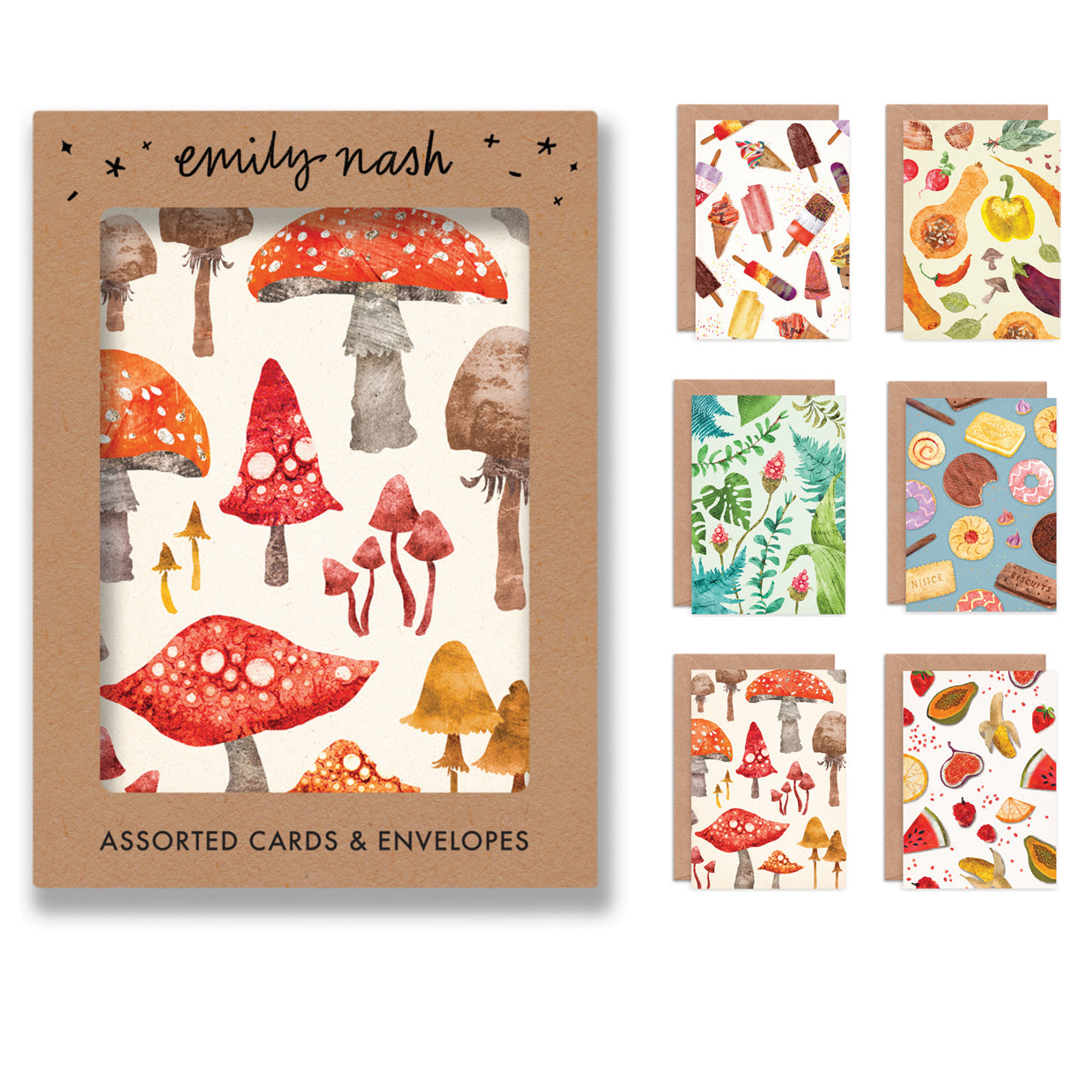 Pattern Multipack of 6 Cards image 0