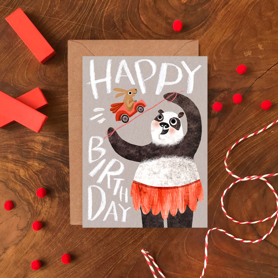 Circus Animals Birthday Cards- Multipack of 6 Cards image 4