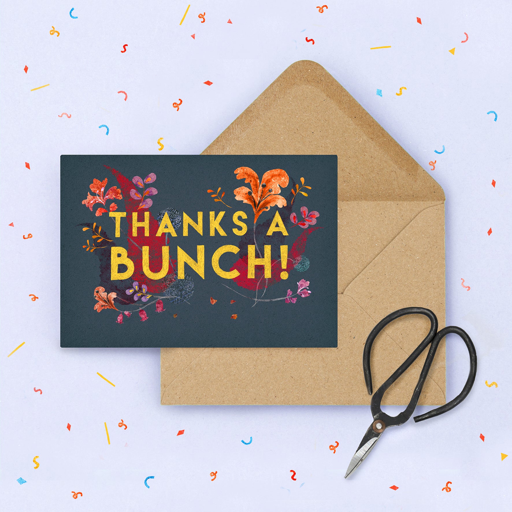 Thanks a Bunch Greetings Card image 1