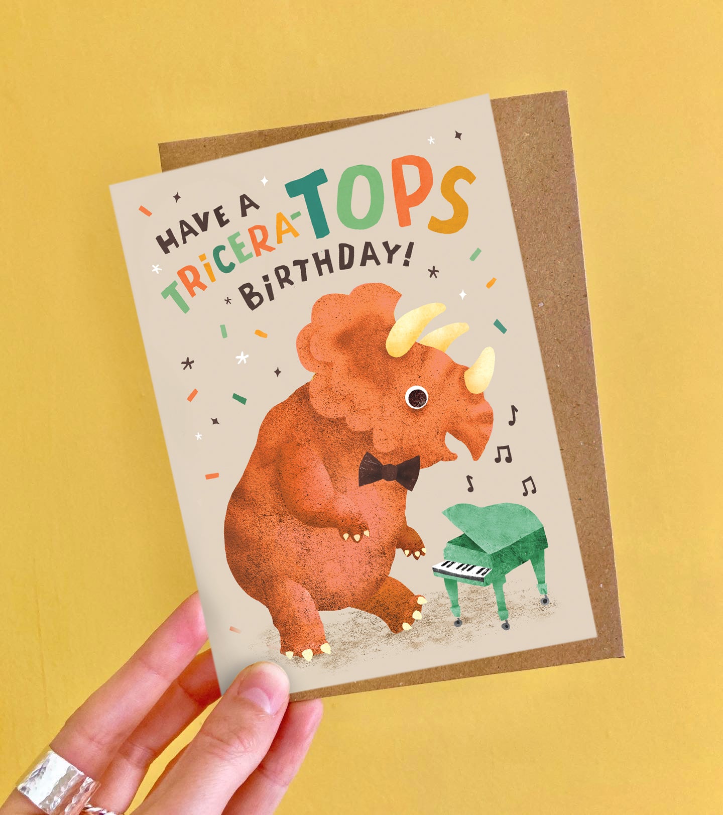 Dino Birthday Multipack of 6 Cards image 2