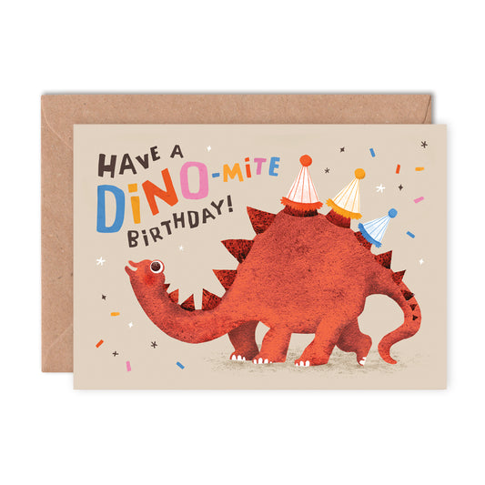 Dino-mite Birthday Card image 0