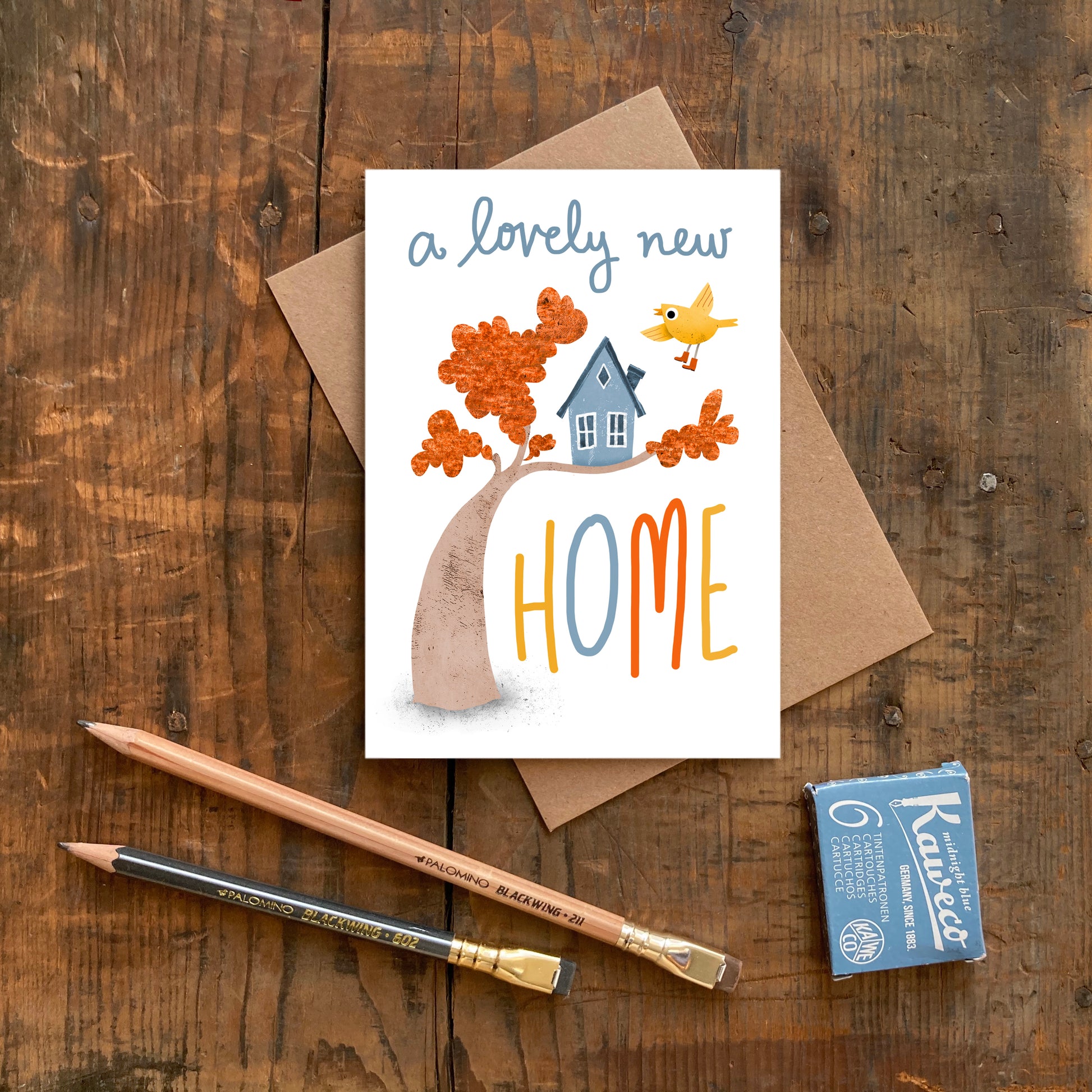 Lovely New Home Greeting Card image 1