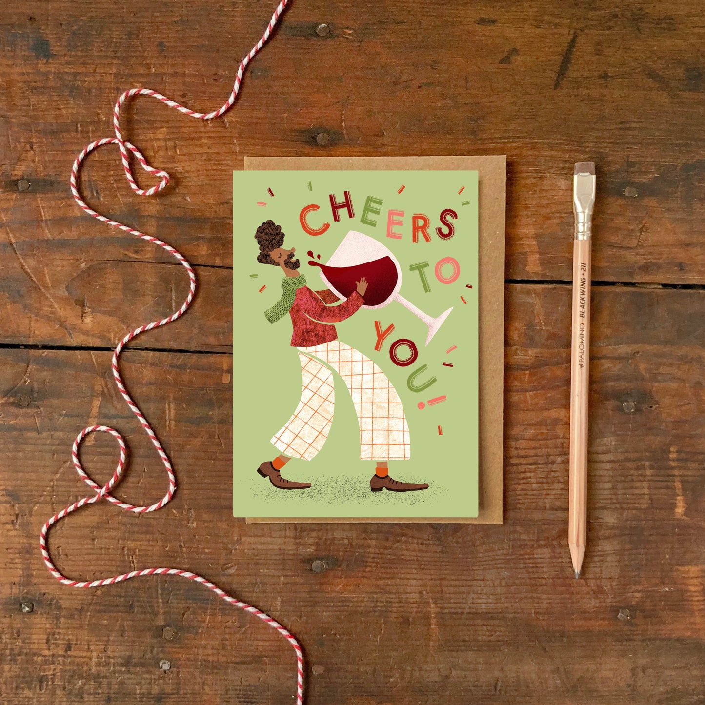 Cheers to You Greeting Card image 2