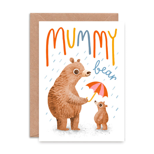 Mummy Bear Greeting Card image 0